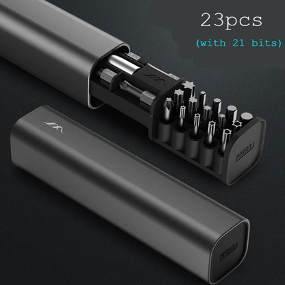 Compact 21-Piece Screwdriver Kit with Ergo Handle