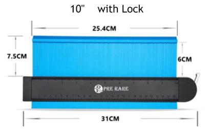 Accurate Profile Gauge Tool for DIY and Home Improvement