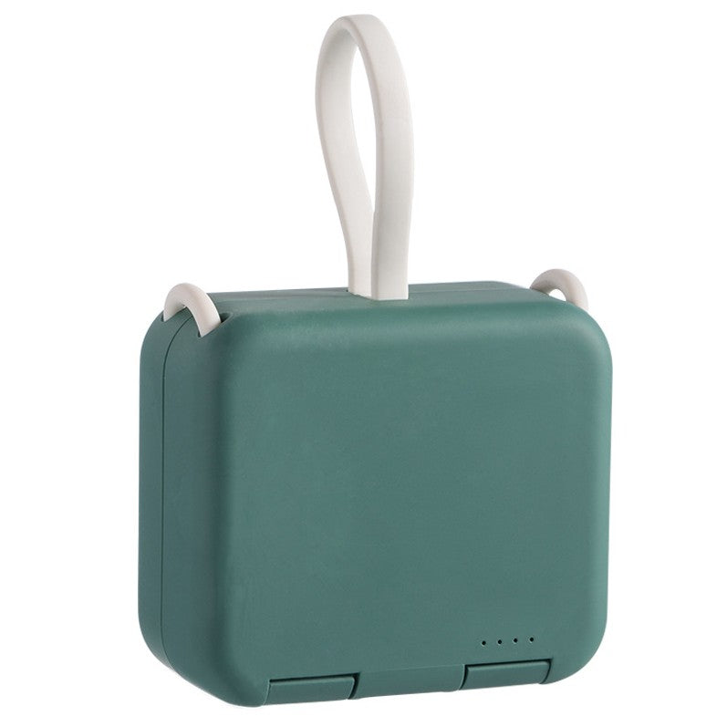 Compact 4000mAh Travel Power Bank with Phone Stand