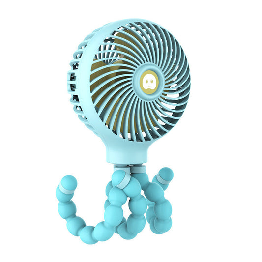 Compact Rechargeable Desk Fan with Adjustable Stand - Befez