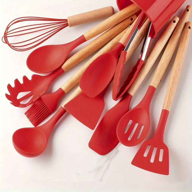 Premium Silicone Kitchen Tool Set (12-Piece)
