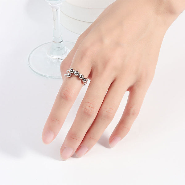 Calming Stress Relief Adjustable Bead Ring