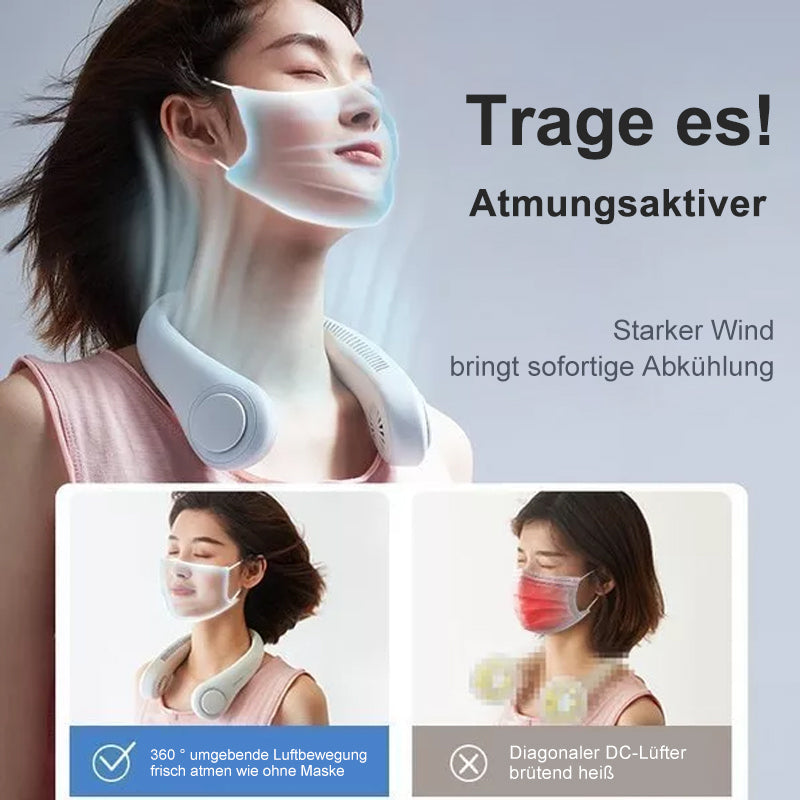 Compact Personal Mini Neck Fan