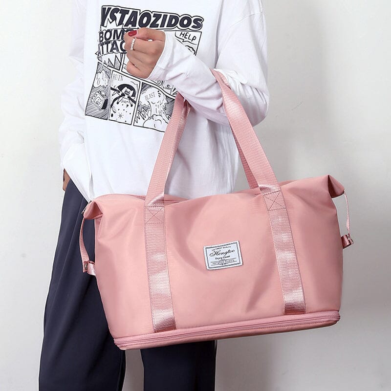 Spacious Dual Compartment Water Resistant Travel Bag