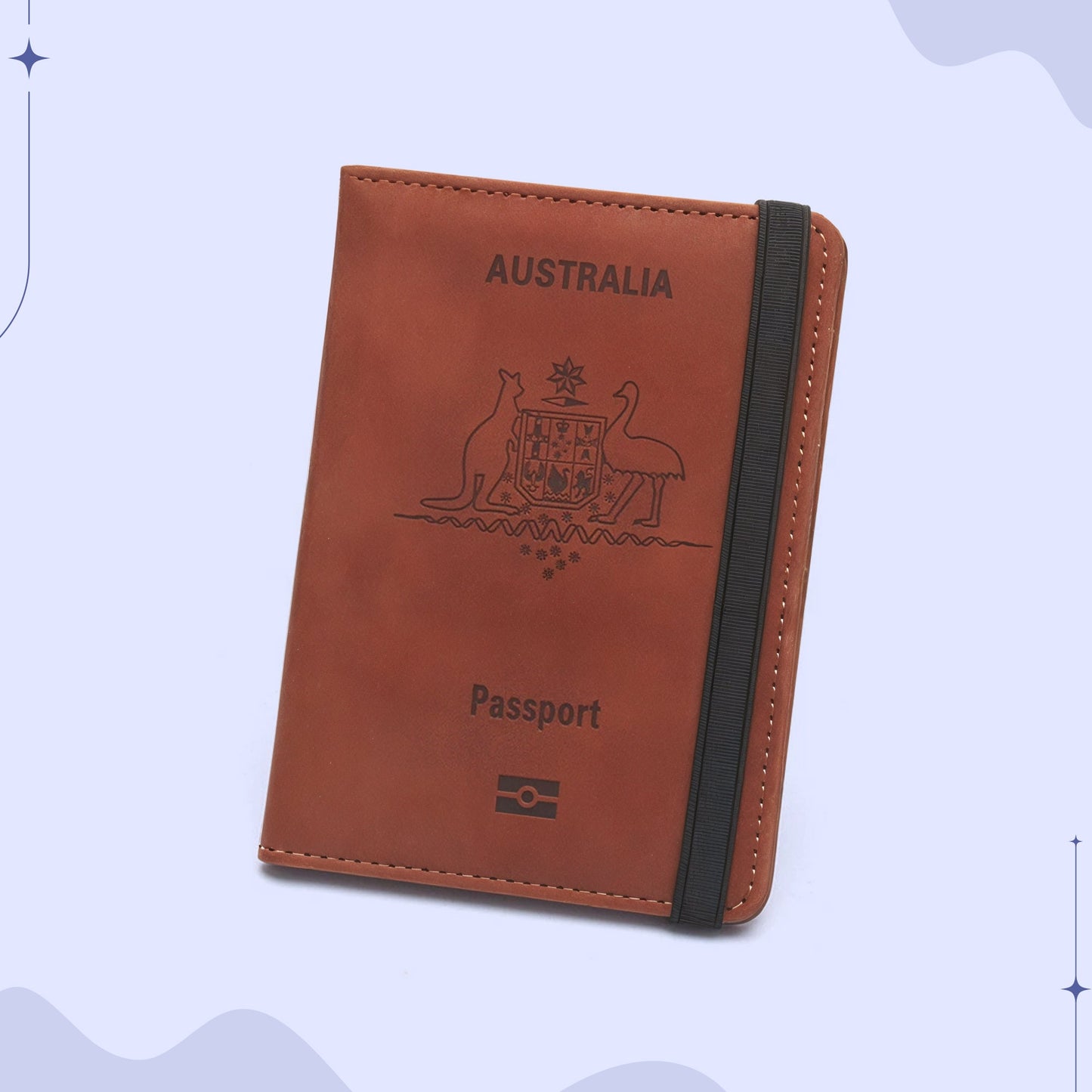 Travel Leather Passport Holder Wallet