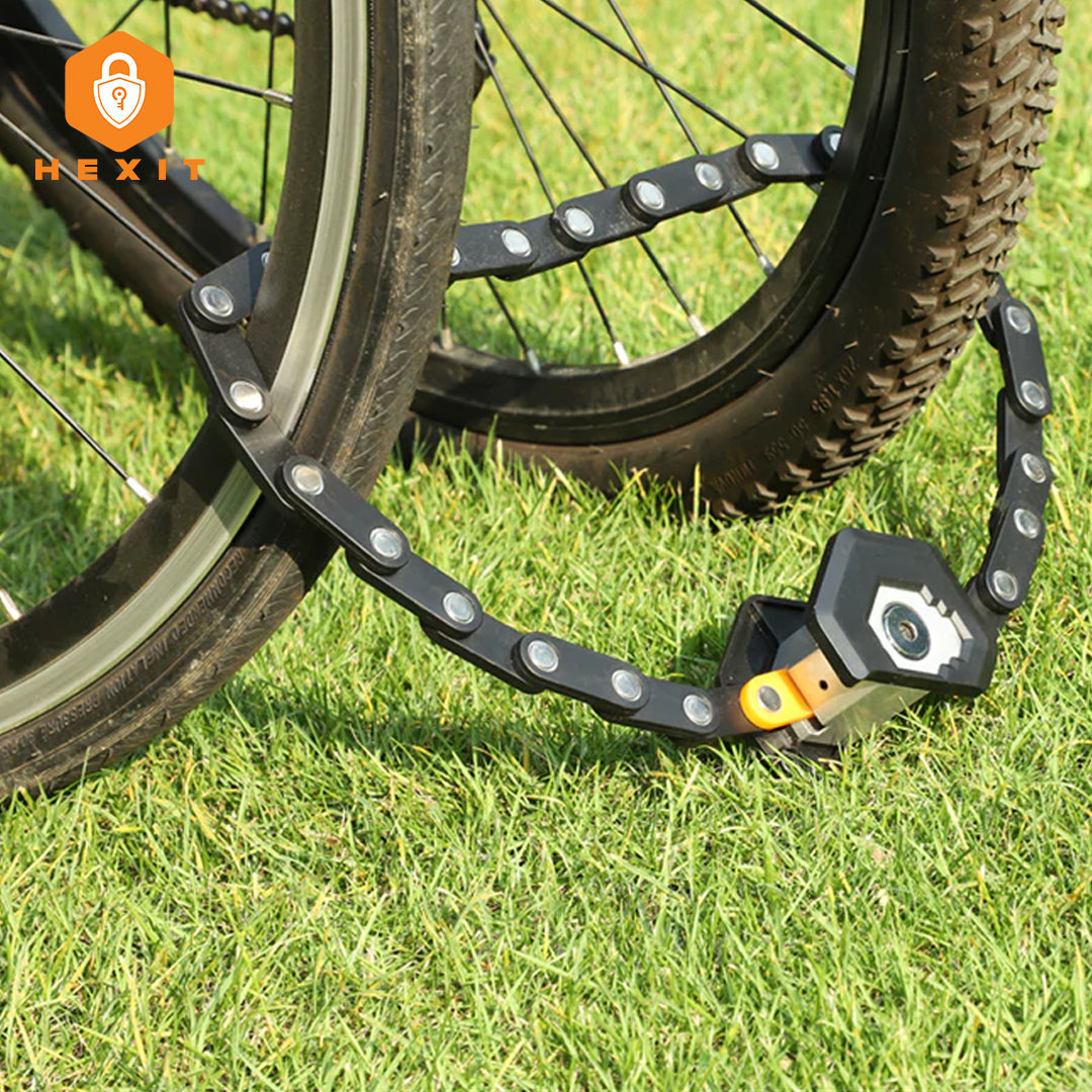 Portable and Secure Folding Bike Lock