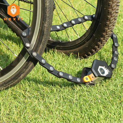 Portable and Secure Folding Bike Lock