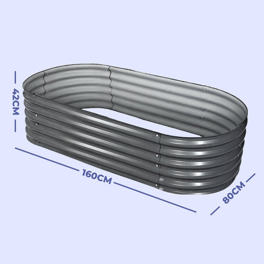 Rust Resistant Metal Elevated Garden Bed - Befez