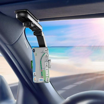 Adjustable Car Phone Mount Visor Holder