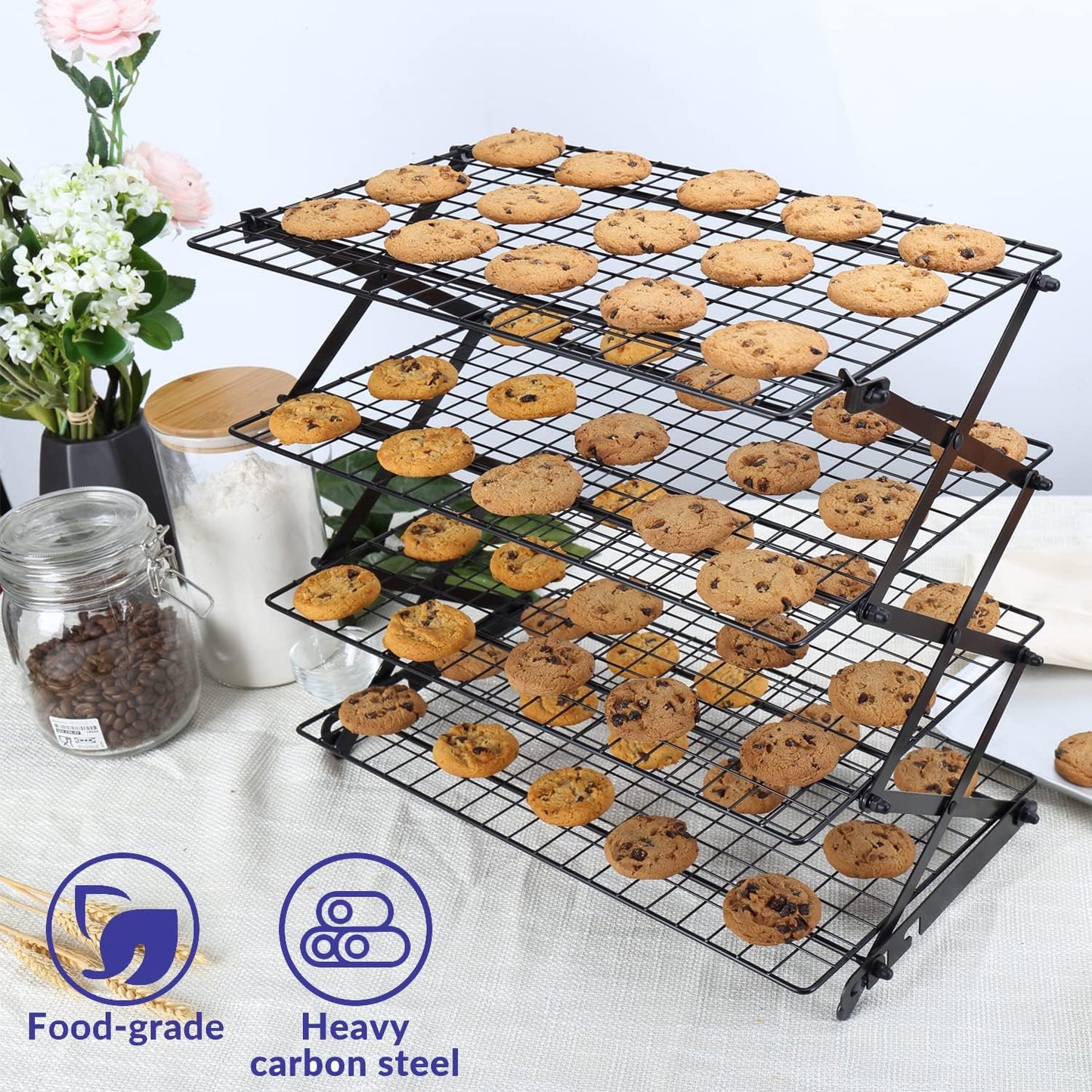 Compact Fast Cooling Baking Rack