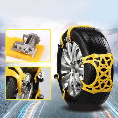 Winter Tire Treads for Safe Driving Grip