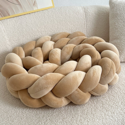 Stylish Geometric Floor Pillow with Washable Cover