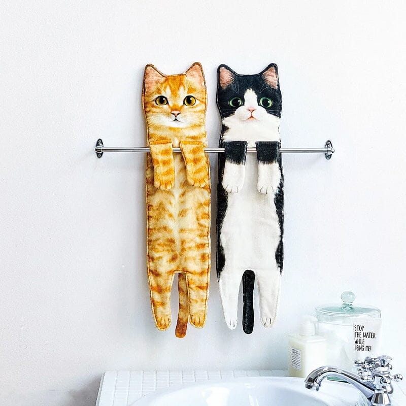 Adorable Kitty Bath Towel