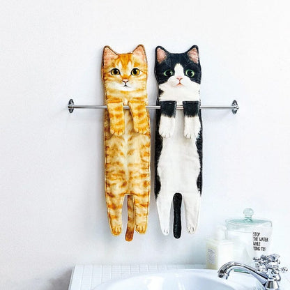 Adorable Kitty Bath Towel