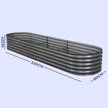 Rust Resistant Metal Elevated Garden Bed