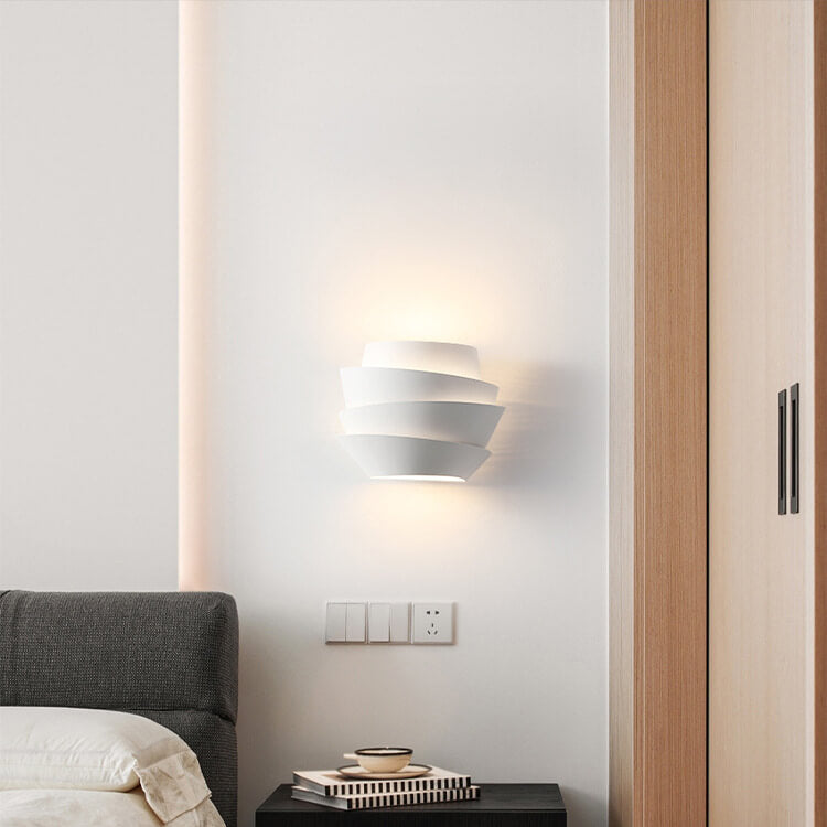 Contemporary Iron Double Head Wall Light