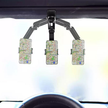 Adjustable Car Phone Mount Visor Holder