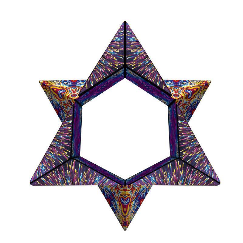 Colorful Magnetic Twist Puzzle Cube