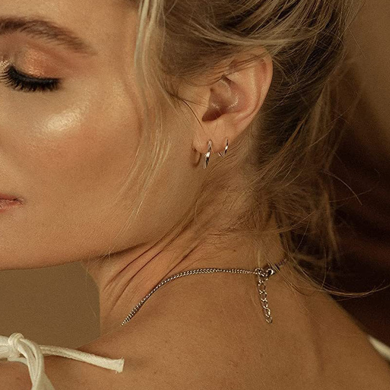 Unique Spiral Drop Earrings