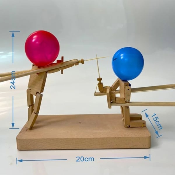 Fun Bamboo Robot Toys
