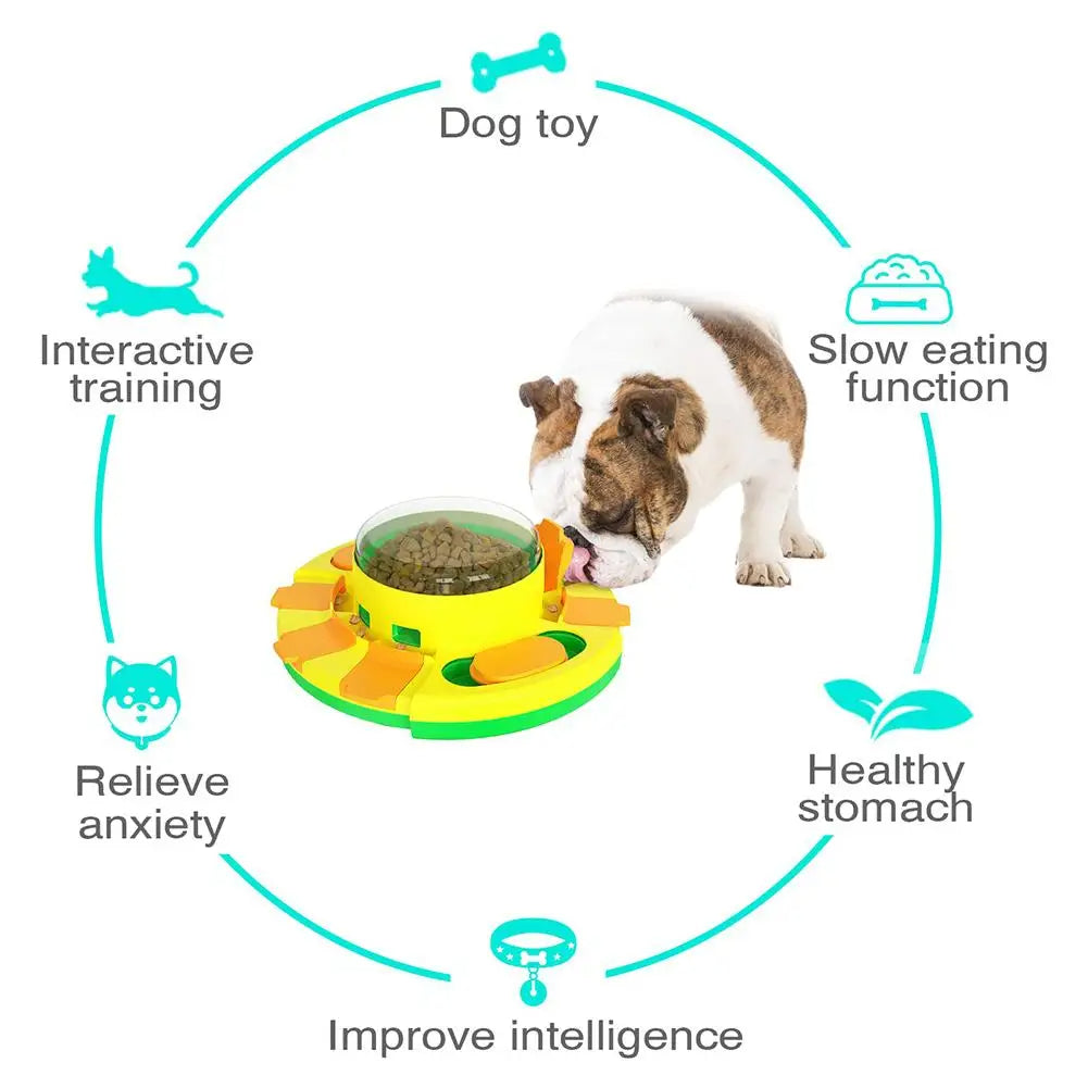 Interactive Dog Food Puzzle Toy