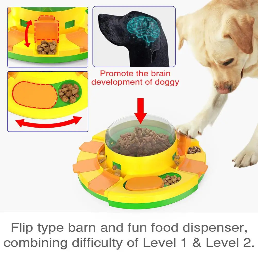 Interactive Dog Food Puzzle Toy