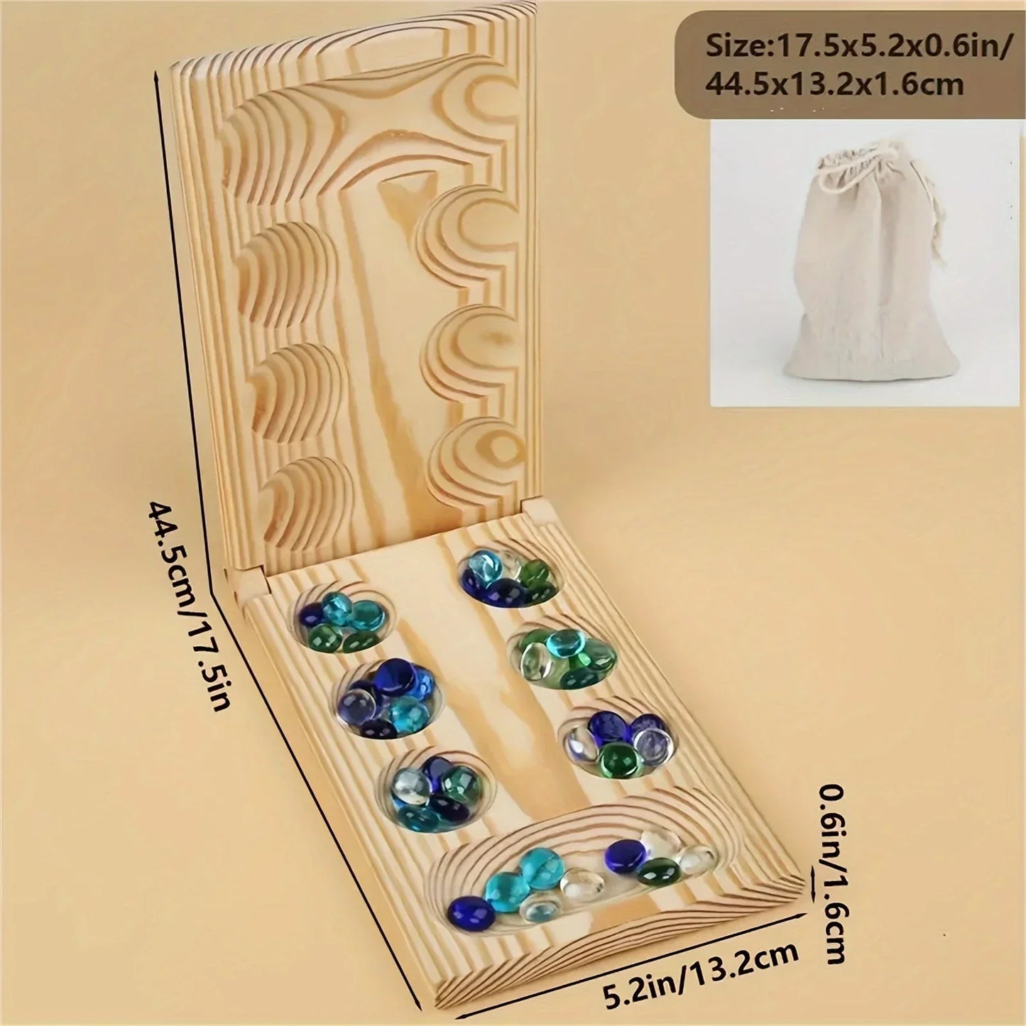 Classic Strategy Mancala Board Game