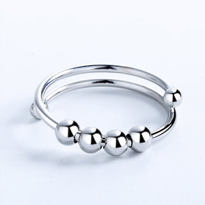 Calming Stress Relief Adjustable Bead Ring