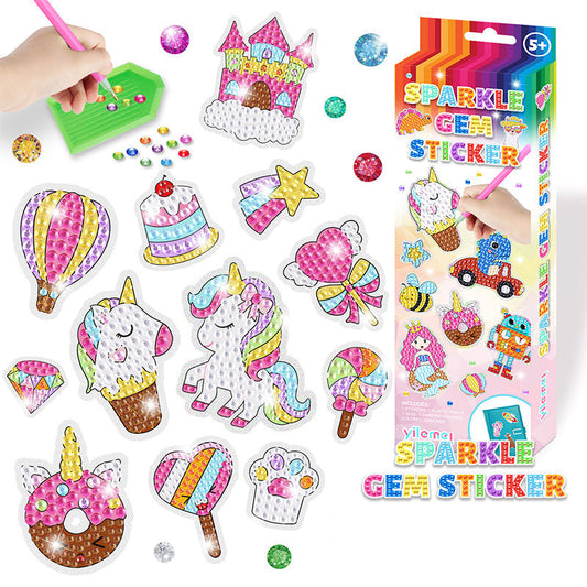 Colorful Crystal Sticker Set - Befez