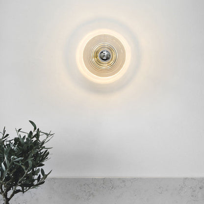 Classic Glass Wall Light for Modern Homes