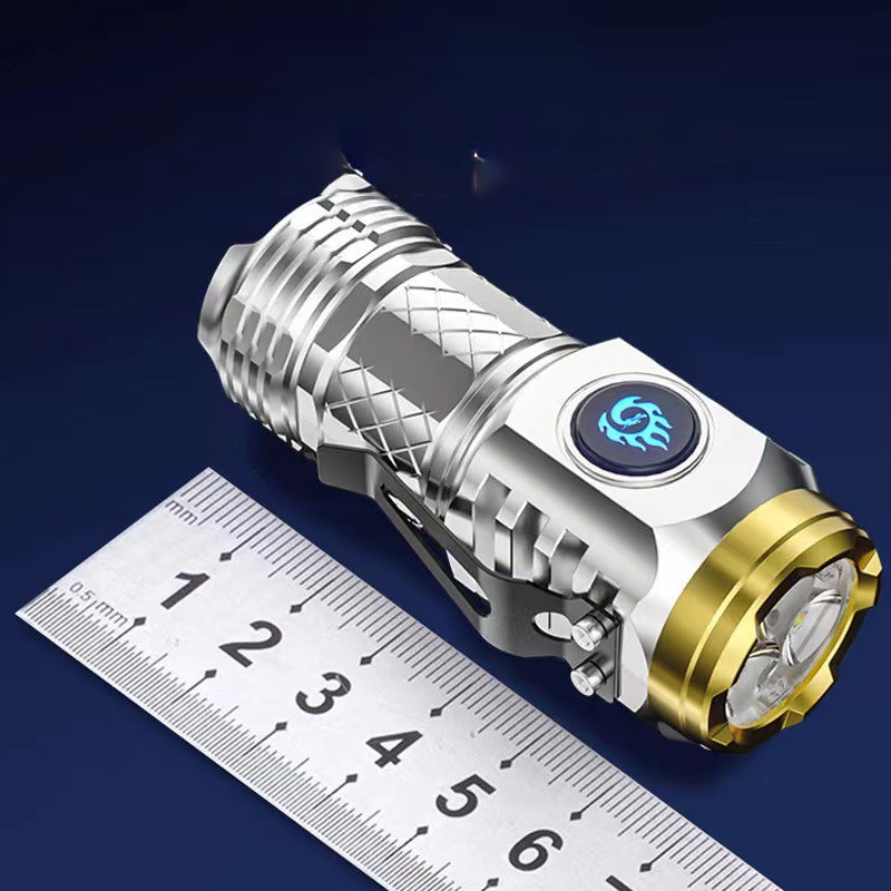 Compact Flashlight with Fun Cartoon Design