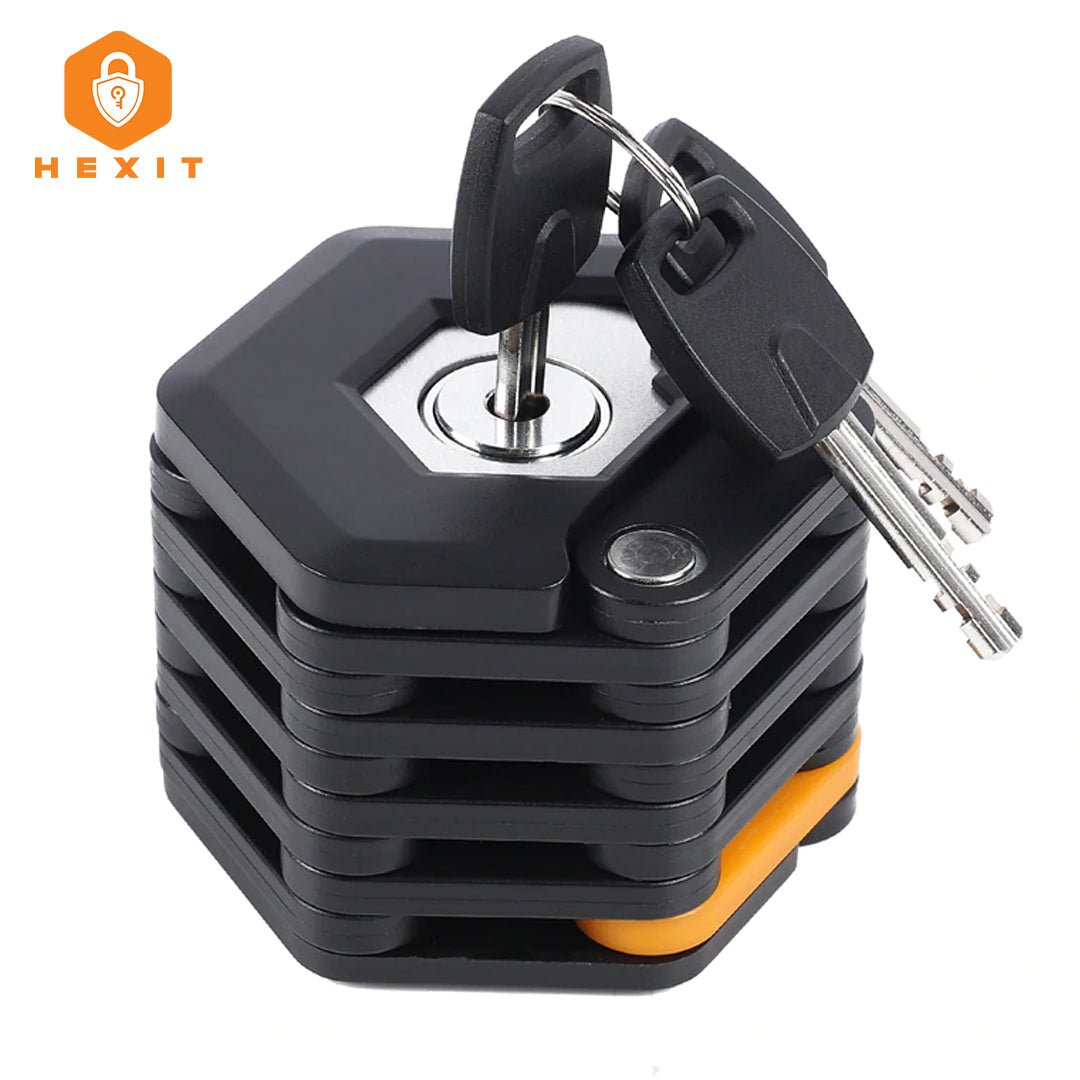 Portable and Secure Folding Bike Lock