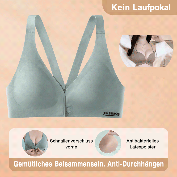 Comfortable Front Buckle Push Up Bra - Befez