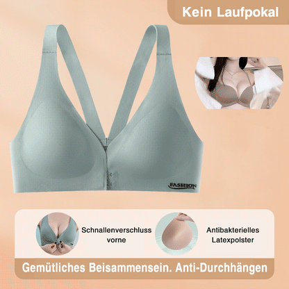 Comfortable Front Buckle Push Up Bra - Befez