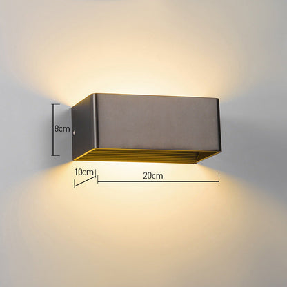 Modern Cube Wall Lamp for Ambient Lighting