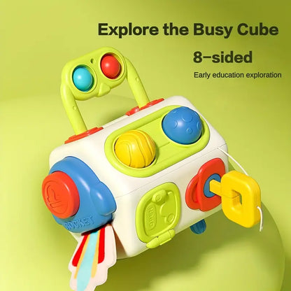 Colorful Learning Cube Toy for Baby Development