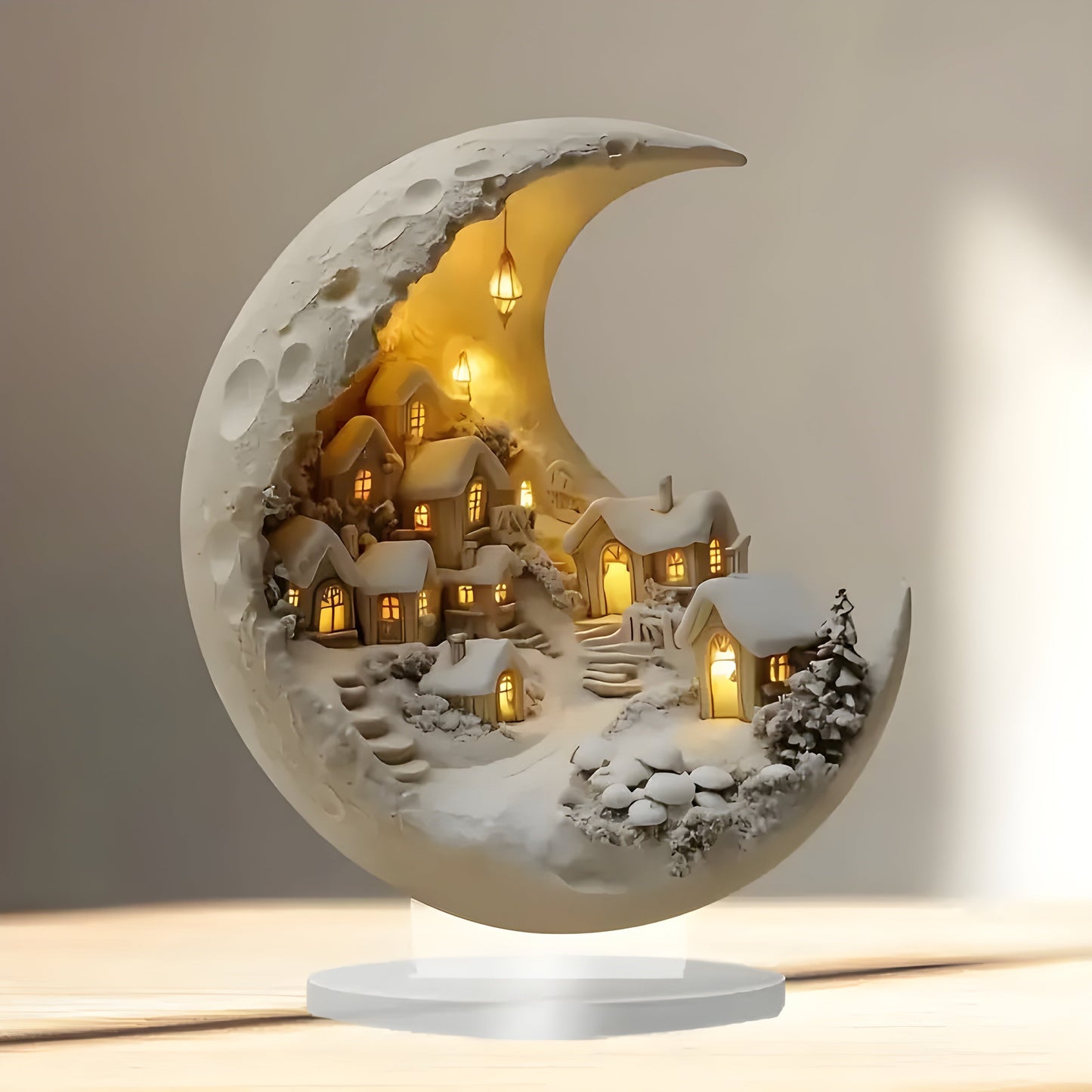 Beautiful Moon Glow City Decoration