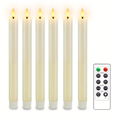 Warm LED Flicker Cone Candles