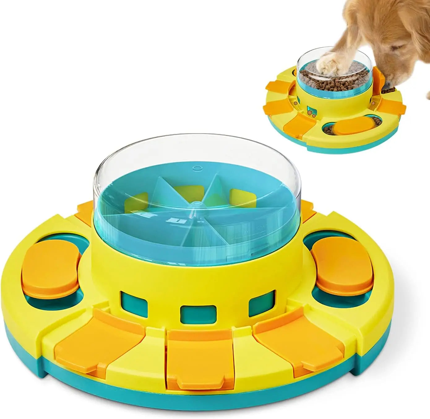 Interactive Dog Food Puzzle Toy
