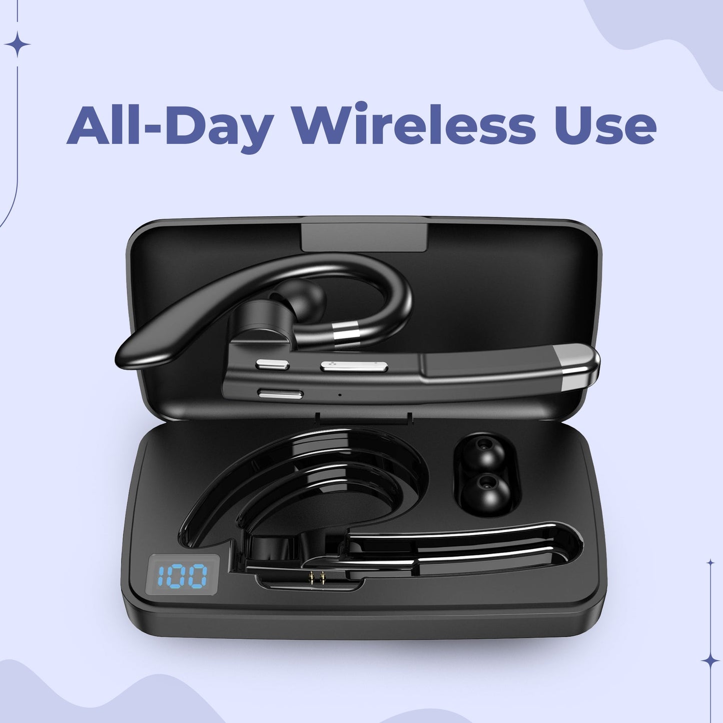 Clear Voice Wireless Noise Cancelling Headphones