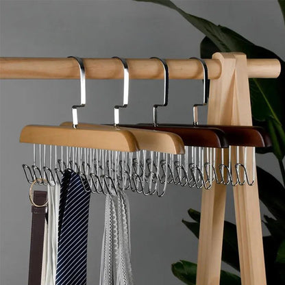 Sturdy Space-Saving Coat Rack with Hooks