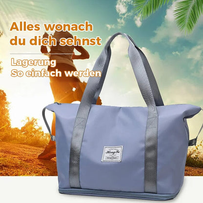 Waterproof Double Layer Travel Duffel Bag