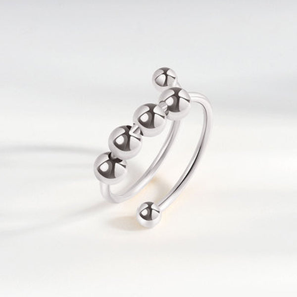 Calming Stress Relief Adjustable Bead Ring
