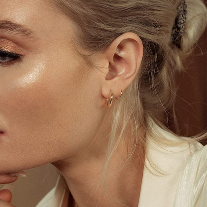 Unique Spiral Drop Earrings
