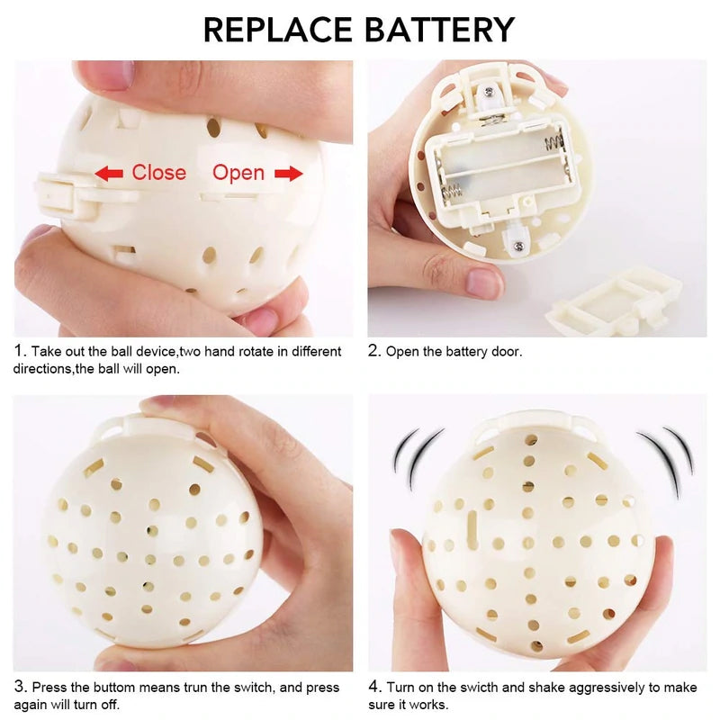Durable Rubber Monster Pet Ball