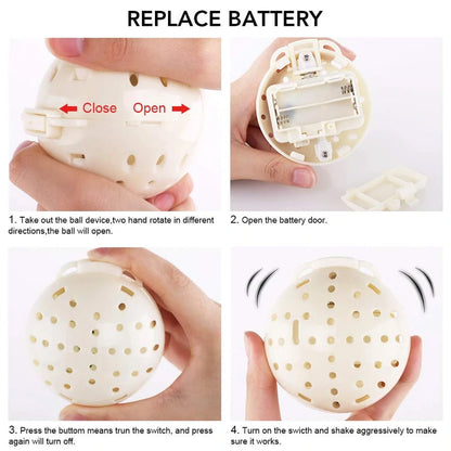 Durable Rubber Monster Pet Ball
