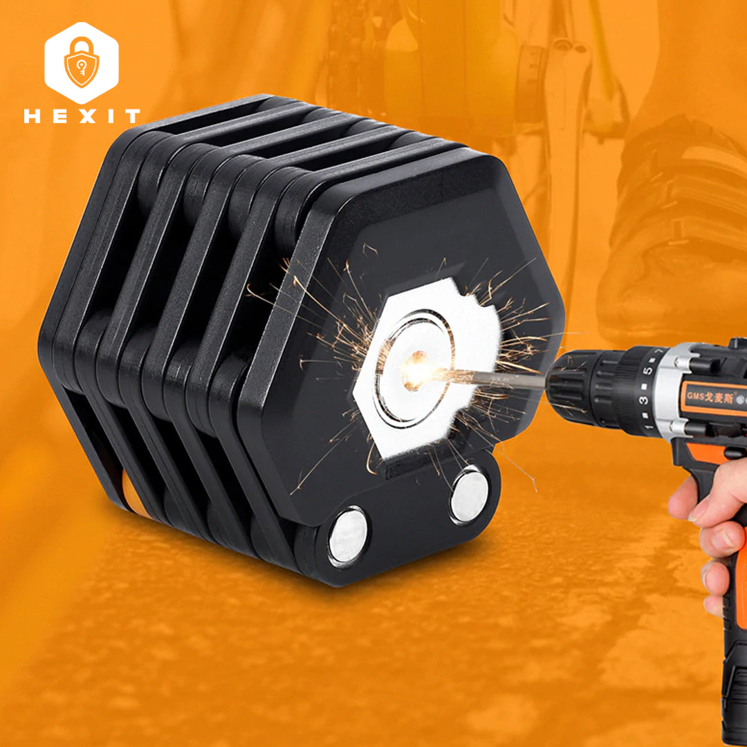 Portable and Secure Folding Bike Lock