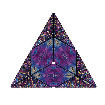 Colorful Magnetic Twist Puzzle Cube