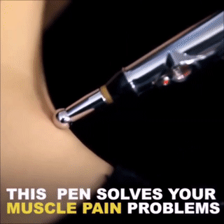 Relaxing Acupuncture Massage Pen - 5 Interchangeable Heads