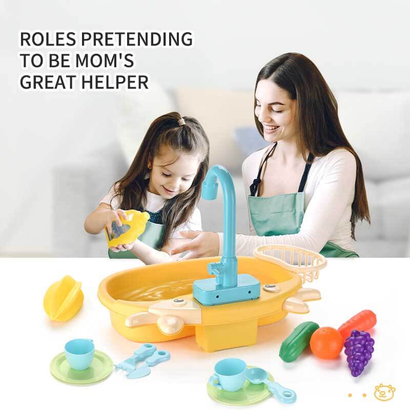 Fun Play Dishwasher Set with Water Function